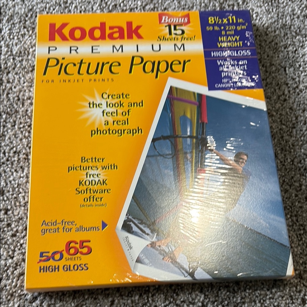 Kodak Premium Picture Paper with Vibrant Colors